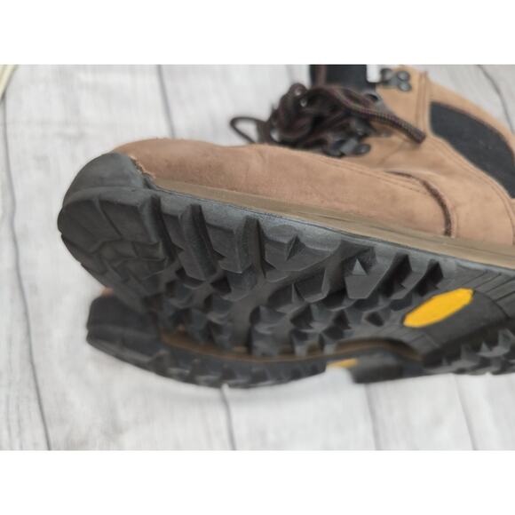 Danner Brown 6" Hiking Gore-Tex Boot USA Size 7 M Model 34300 Vibram Soles EUC - Picture 6 of 11